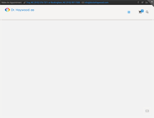 Tablet Screenshot of doctorhaywood.com